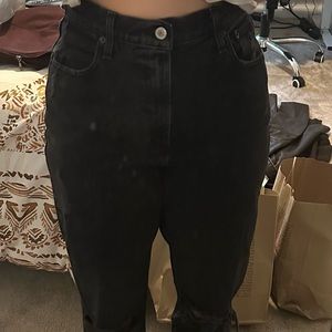 Abercrombie Curve Love 90s straight leg jeans